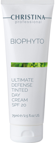 Денний крем Абсолютний захист із тоном Biophyto Ultimate Defense Tinted Daycream SPF 20